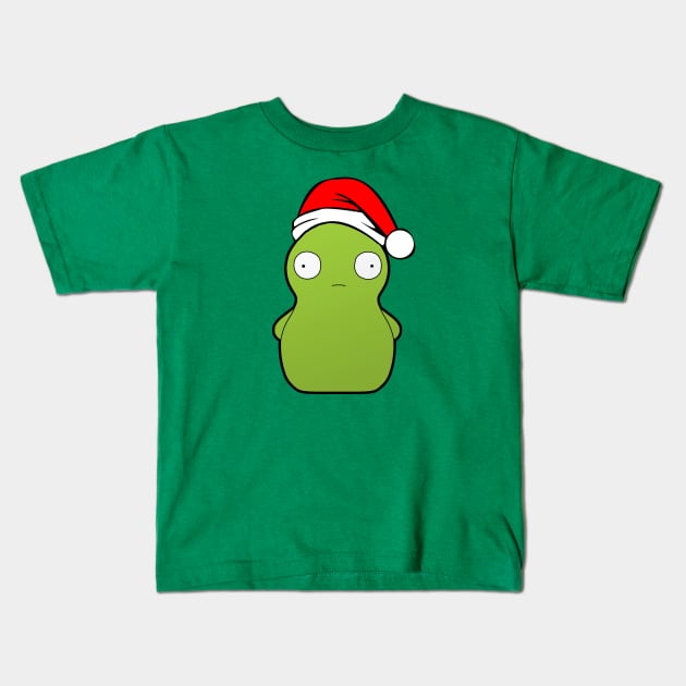 Kuchi Kopi Christmas Kids T-Shirt by duckandbear